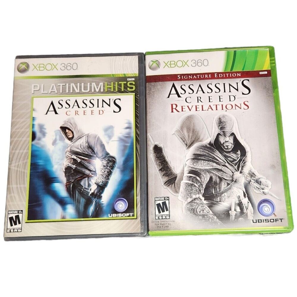 Xbox 360 Assassins Creed & Revelations Lot CIB Pre-owned